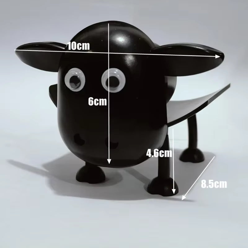 Free-Standing Black Sheep Toilet Rack – Holds Multiple Rolls

